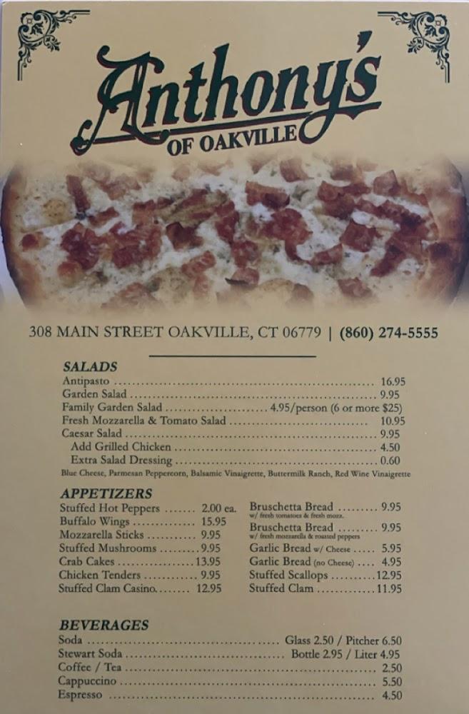 Anthony's Menu image 4